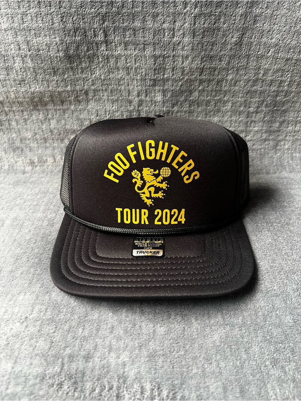 NEW Foo Fighters 2024 Tour Everything Or Nothing At All Trucker Hat Otto OS